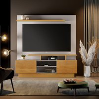 Home Impulso TV até 65 Polegadas com Friso JCM Móveis Off/Cinamomo