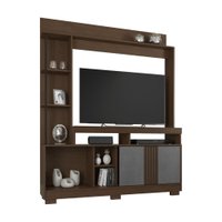 Estante Sedução TV até 49 Polegadas JCM Móveis Café/Onix