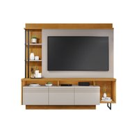Estante Home para TV até 65 Polegadas Equilíbrio Friso JCM Cinamomo/Off