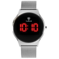 Relógio Feminino Digital TG107 Prata - Tuguir