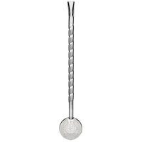 Bomba para Tomar Chimarrão Mate Inox Mil Furos 24cm Bortonaggio Chima Bojo Rosca Escovinha