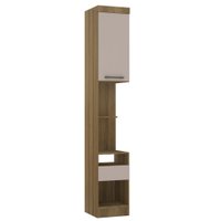 Módulo Mesa De Cabeceira Eucamoveis  Paris 1 Porta 1 Gaveta