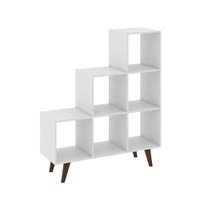 Estante Movelbento Retro 6 Nichos - Branco