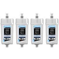 Kit 4 Refis Purificadores de Água com Tripla Filtragem para Torneira com Filtro Premium Acquabios - 7898585363312X4