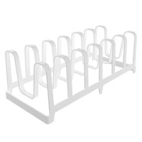 Organizador de Tampas de Panela Armário Formas Travessa Branco OT100BCF