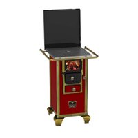 Fogao a Lenha Venax n 00 Imperador Vitreo Vermelho