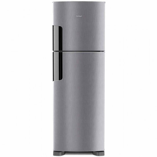 Refrigeador Consul Frost Free Inox 386Litros Duplex CRM44AKBNA