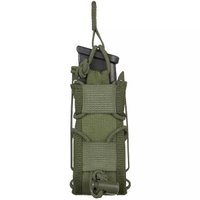 Porta Carregador Reload Pistol Invictus Pente Pistola Fuzil Bala Com Regulagem Verde - Invictus