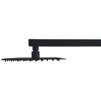 Chuveiro Quadrado De Parede Com Braço Jiwi Metais Ducha Quadrada VBD01HEVFD02H