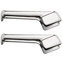 Kit 2 Pegadores Multiuso Macarrão Salada Comida Taumer Inox