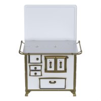 Fogao A Lenha N 2 Renaissance Chapa De Aluminio Branco Saída Direita ou Esquerda