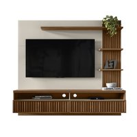 Painel Home para TV 55 polegadas Ripado Dumont Linea Brasil