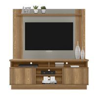 Conjunto para TV até 55 polegadas Rack Sérvia e Painel Tulum Linea Brasil
