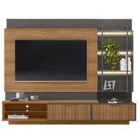 Estante Home para TV 70 polegadas 2 Gavetas Maceió Linea Brasil