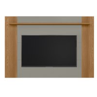 Painel Extensível para TV 55 Polegadas Tulum Linea Brasil Amendoa/Titanio