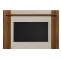 Painel Extensível para TV 55 Polegadas Tulum Linea Brasil Freijo/Off White