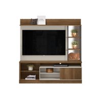 Estante Home para TV de até 55 Polegadas Garibaldi Linea Brasil Freijo/Off White