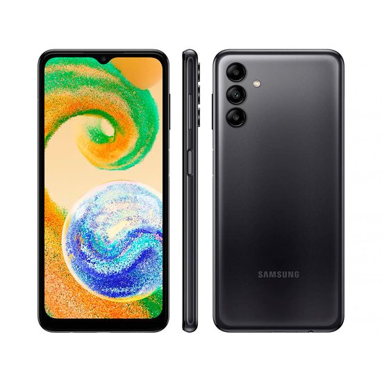 Smartphone Samsung Galaxy A04s 64GB 4G - Octa-Core 4GB RAM 6,5 Polegadas Câmera Tripla + Selfie 5MP