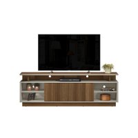 Rack para TV até 70 Polegadas Leblon Linea Brasil Freijo/Off White