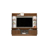 Estante Home Ripado  para TVs de até 60 Polegadas Salvador Linea Brasil Freijo/Titanio