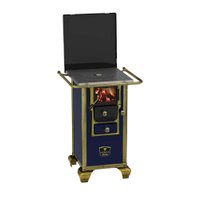 Fogao a Lenha Venax n 00 Imperador Vitreo Azul