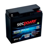 Bateria Selada P/ Nobreak Sec Power, 12V/18Ah, Chumbo-Ácida AGM-VRLA - SP12-18