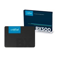 SSD 500GB Crucial BX500, SATA (6Gb/s), 2.5", Leitura 550MB/s, Gravação 500MB/s - CT500BX500SSD1