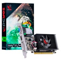 Placa de Vídeo PCYES NVIDIA GeForce G210, 1GB DDR3, 64 Bits - PVG2101GBR364LP