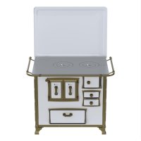 Fogao A Lenha GII N 2 Renaissance Branco Saída Direita e Esquerda