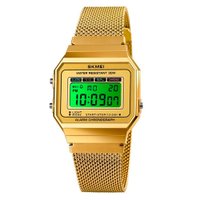 Relógio Unissex Digital 1639 Dourado - Skmei