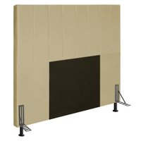 Cabeceira King 1,95m Munique Corano Bege - Pallazio