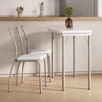 Conjunto Sala de Jantar Tallim com Mesa e 2 Cadeiras 2999 Carraro