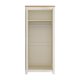 Guarda Roupa Solteiro Ditália 2 Portas DM-570 Creme