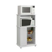 Balcão Micro-ondas Ditália 1 Porta BA-15 Branco