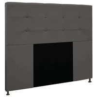 Cabeceira King 1,95m Zurique Suede Grafite - Pallazio