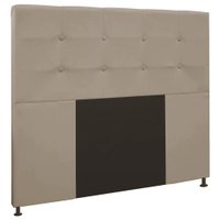 Cabeceira King 1,95m Zurique Suede Bege - Pallazio