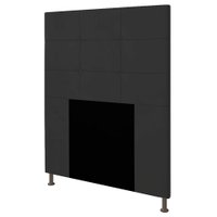 Cabeceira Solteiro 0,90m Zurique Corano Preto - Pallazio