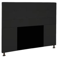 Cabeceira Casal 1,40m Zurique Corano Preto - Pallazio