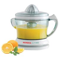 Espremedor de Frutas Mondial 1,25 litro E-01 Turbo Citrus 25 W