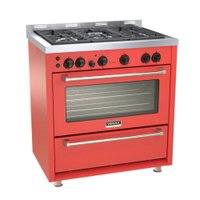 Fogão a Gás Venax Temis Vermelho 5 Bocas 220V 9250
