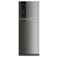 Geladeira Brastemp BRM56BK Frost Free Duplex 462 litros Inox com Turbo Control 110V