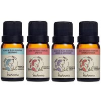Kit 4 Blends De Óleos Essenciais Aromatizador Natural Pets 10ml Via Aroma AROMAPETX4