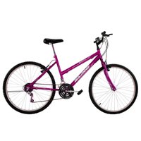 Bicicleta Feminina Aro 24 18V Dalia Cor Violeta