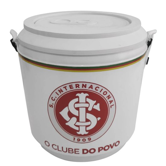 Cooler Internacional 14 litros Redondo Caixa Térmica 24 latas 350ml 18 latões 473ml