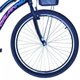 Bicicleta Feminina Aro 26 18V Beach em Alumínio Preto com Rosa