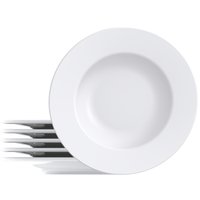 Jogo de Pratos Tramontina Porcelana 6 Peças Raso Maria Augusta 28cm Mesa Posta