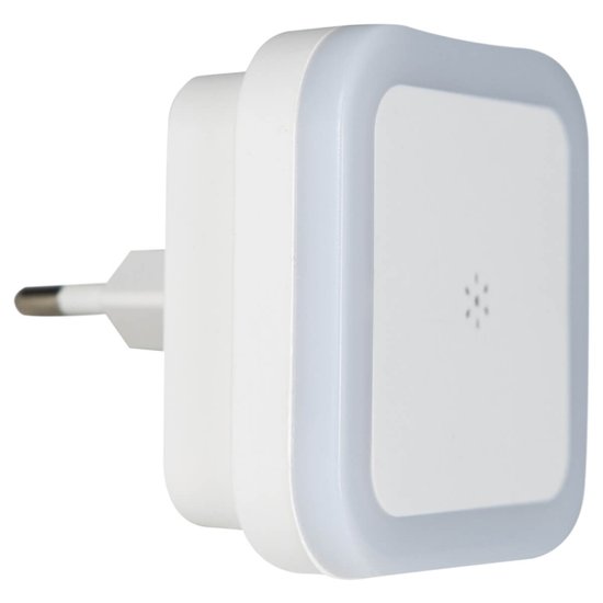 Luz Noturna de Tomada Buba Bivolt Sensor de Luminosidade Led Quarto Bebê para Dormir