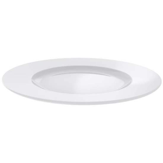 Prato Tramontina Branco Porcelana Raso  28 cm Maria Augusta Avulso