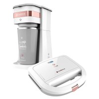Kit Dream Rosé Gold Cafeteira e Sanduicheira Cadence