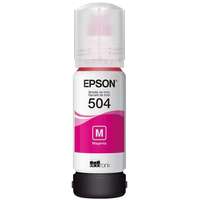 Garrafa de Tinta Epson T504 Magenta - Original